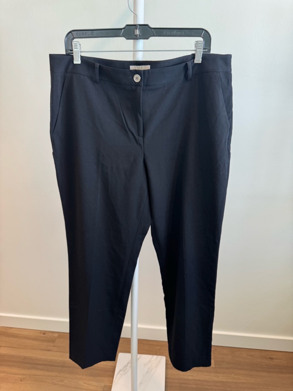Michael Kors NWOT Black Classic Straight-Leg Dress Pants size 14